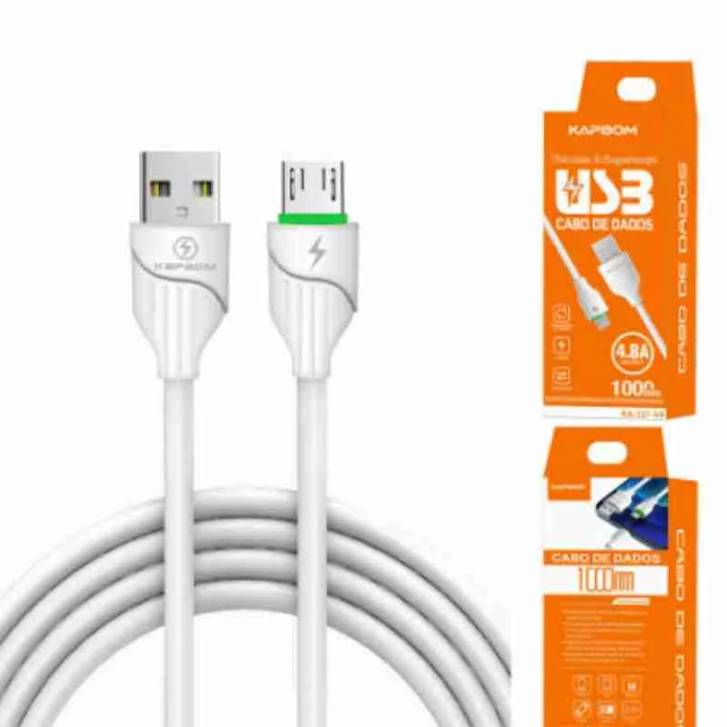 Cabo Carregador USB V8- KA-327 - Imagem 6