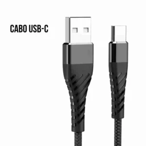 Cabo Carregador USB Tipo C 4.8A 1 Metro