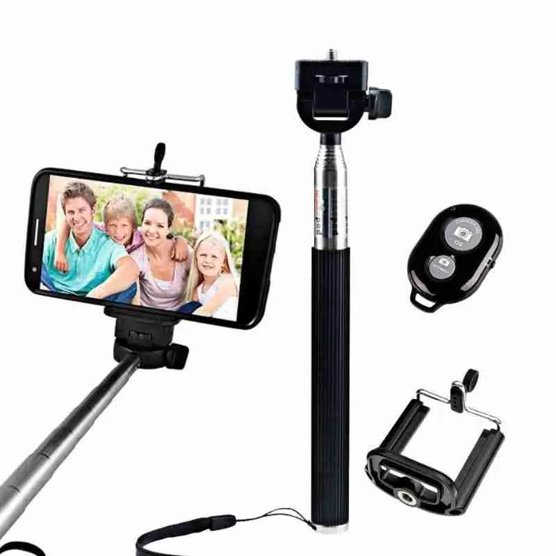Bastão De Selfie Para Smartphone Android e IOS - Imagem 4