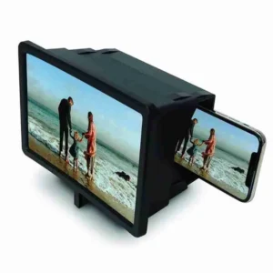 Amplificador De Imagem Tela Do Celular Lupa 3D 8 Polegadas