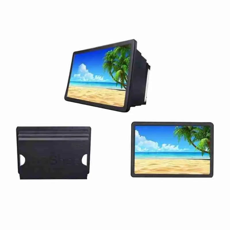Amplificador De Imagem Tela Do Celular Lupa 3D 8 Polegadas - Imagem 5