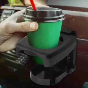 Suporte Porta Latas e Copos Veicular Retrátil