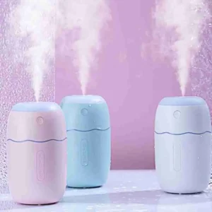 Mini Umidificador E Aromatizador LED Multicolorido – 280ML