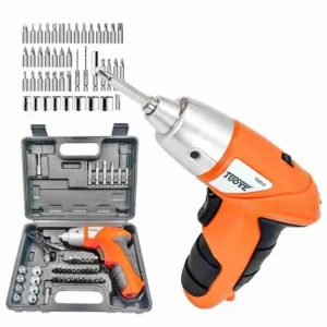 Mini Parafusadeira Eletrica Sem Fio Bivolt 45pçs + Maleta