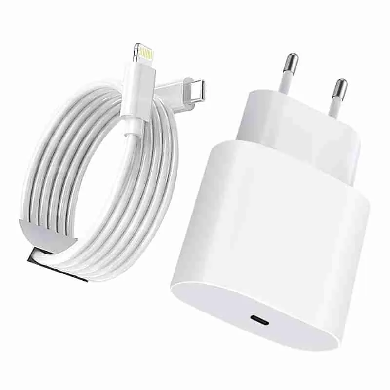 Fonte USB-C + Cabo Carregador IPhone Lightning - Imagem 4