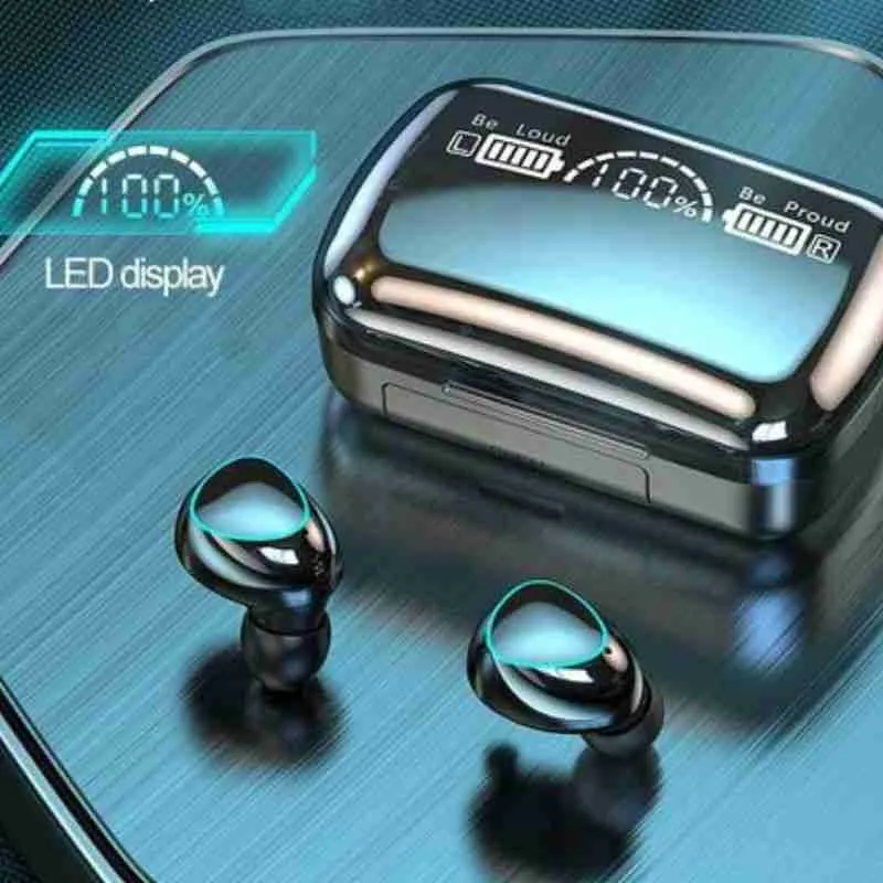 Fone De Ouvido Sem Fio Bluetooth M10 Touch Display LED - Imagem 4