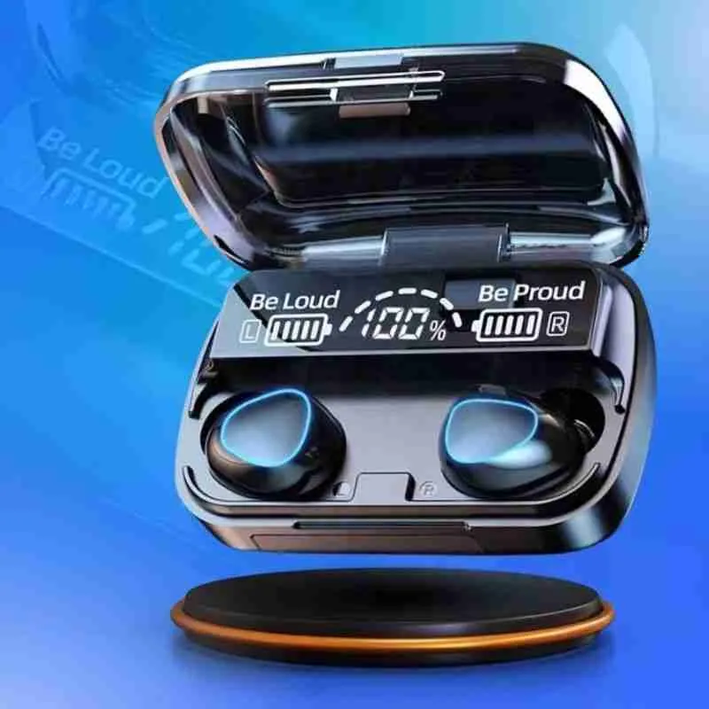 Fone De Ouvido Sem Fio Bluetooth M10 Touch Display LED - Imagem 5