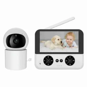 Câmera Espiã Baba Eletrônica Com Audio E Sensor De Temperatura