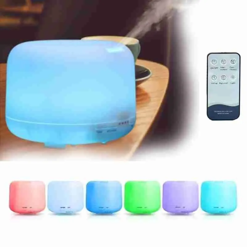 Aromatizador Umidificador e Difusor de Ar Ultrassônico com 7 Cores – 300ml