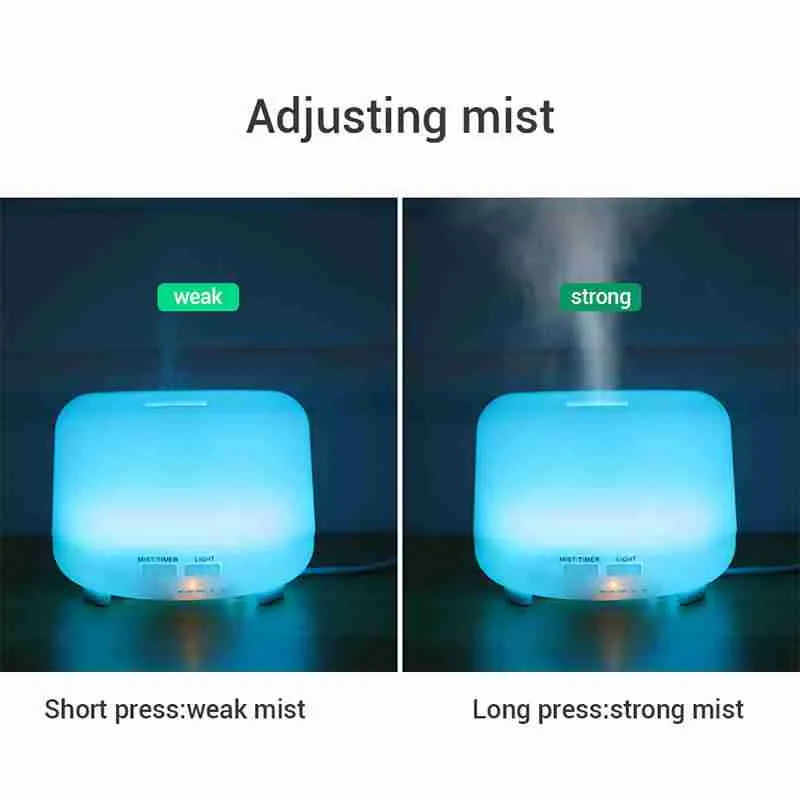 Aromatizador Umidificador e Difusor de Ar Ultrassônico com 7 Cores – 300ml - Imagem 6