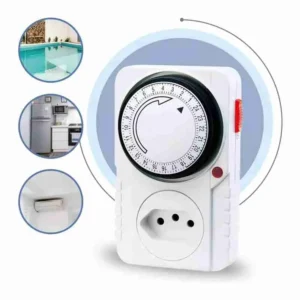 Temporizador Timer Mecanico Analógico Bivolt 110V/220V