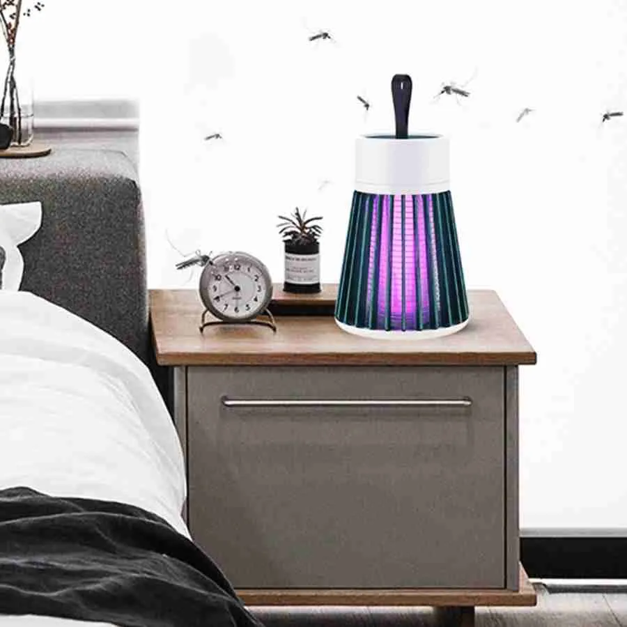 Repelente Eletrônico Armadilha Mata Pernilongo Mosca Portátil - Imagem 5