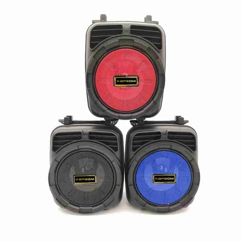 Mini Caixa De Som Bluetooth Com Radio FM E Led - Imagem 4