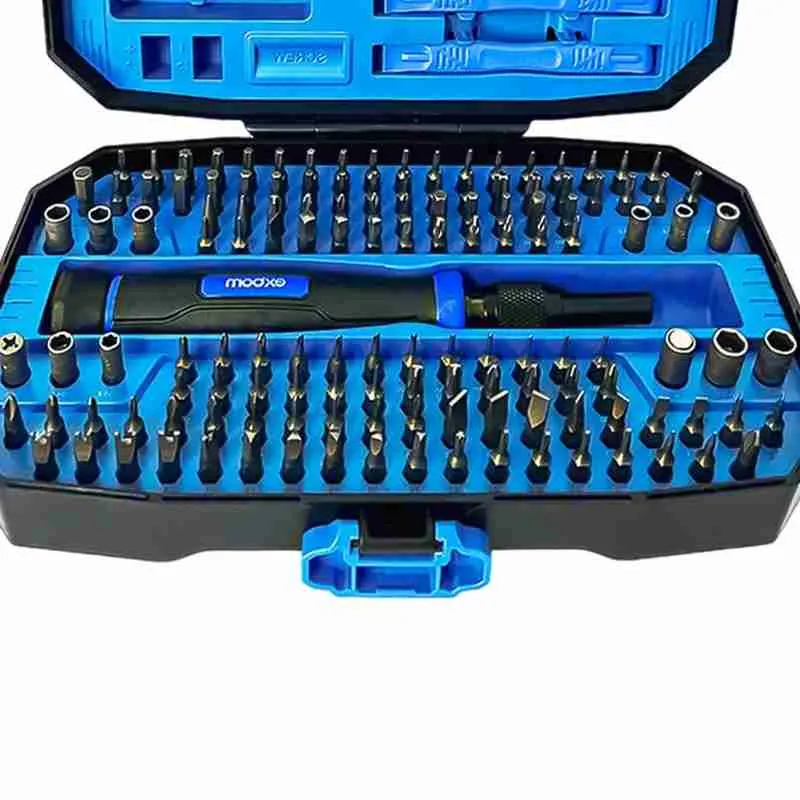 Kit Chaves De Fenda+ Bits Multifuncional 152 Peças - Imagem 8