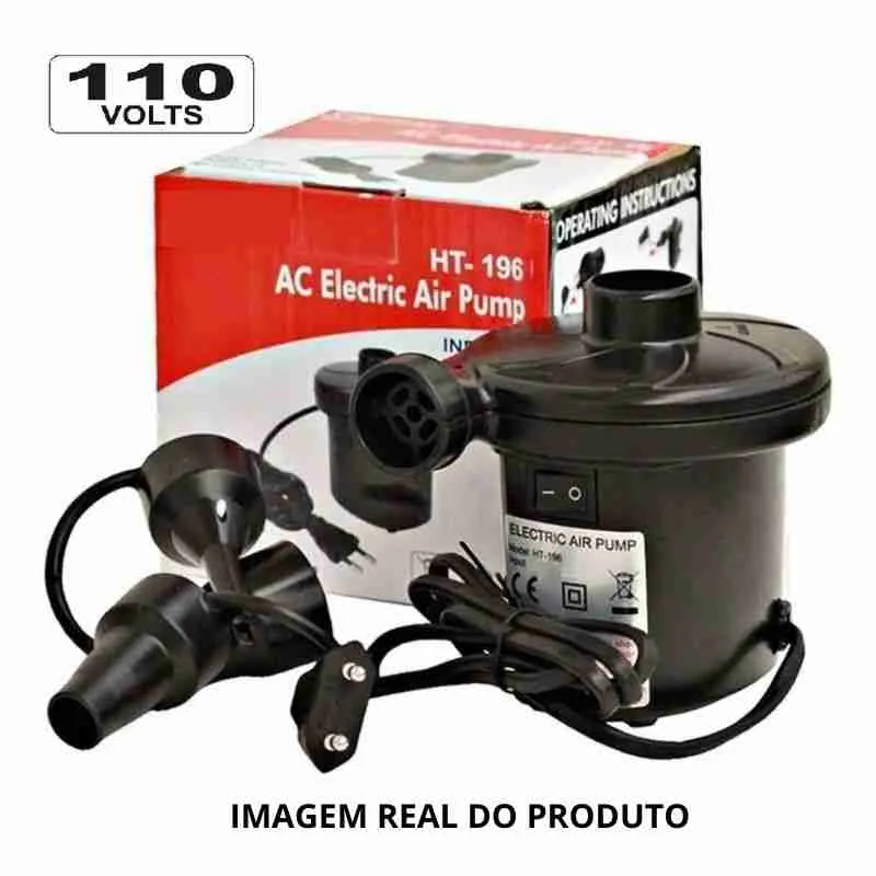 Inflador Elétrico Bomba De AR - Imagem 8