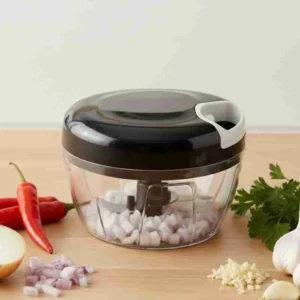 Processador e Triturador De Alimentos Com 3 Lâminas Premium – 500ml