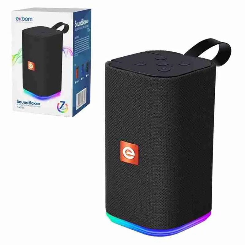 Caixa De Som Bluetooth Multimídia LED RGB Cs-m31btl - Imagem 6