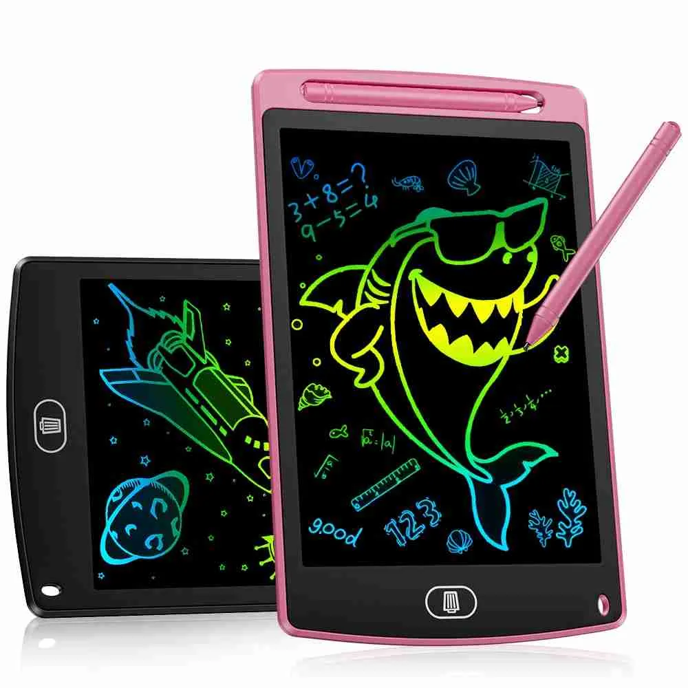 Tablet Infantil LCD Lousa Mágica – 12 Polegadas – Escrita Colorida - Imagem 2