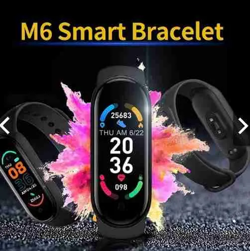 Smartwatch Relógio Inteligente Smartband M6 - Imagem 5