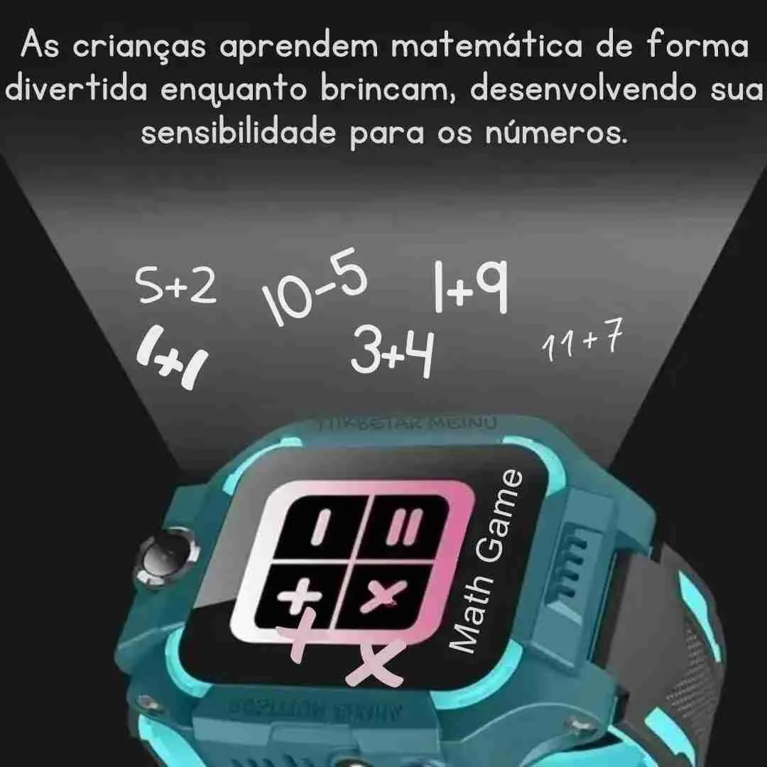 Relógio SmartWatch Infantil Com Rastreador - Imagem 9