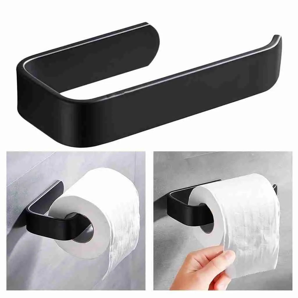 Porta Papel Higiênico Elegante com Adesivo - Imagem 5