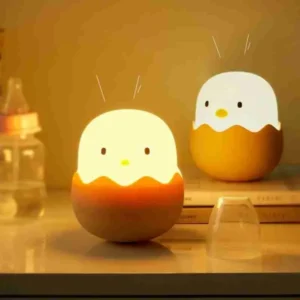 Luminaria Infantil Decorativa Casca De Ovo Silicone