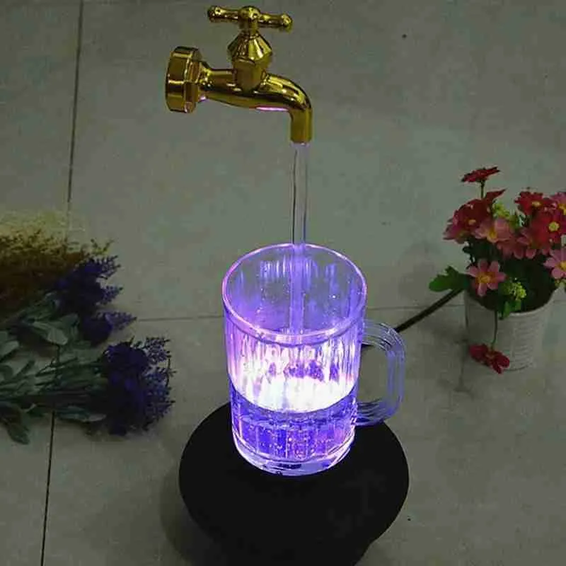 Fonte Caneca Cascata de Água Torneira Magica Para Decoração - Imagem 4