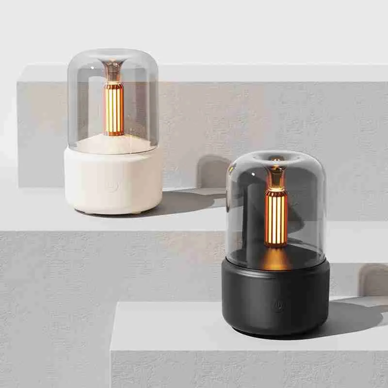 Difusor Aromatizador Elétrico Luz De Vela USB