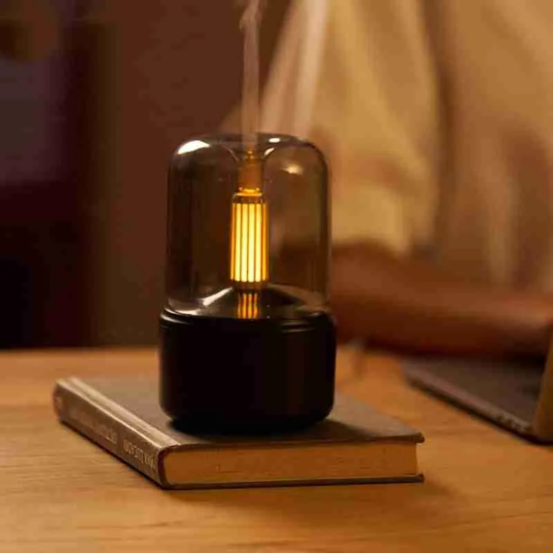 Difusor Aromatizador Elétrico Luz De Vela USB - Imagem 6