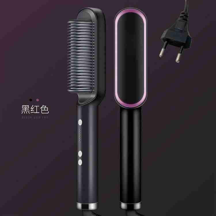 Anion Hair Escova Alisadora 3 em 1 – Alisa, Seca e Hidrata com Luzes de Íons – Bivolt - Imagem 3