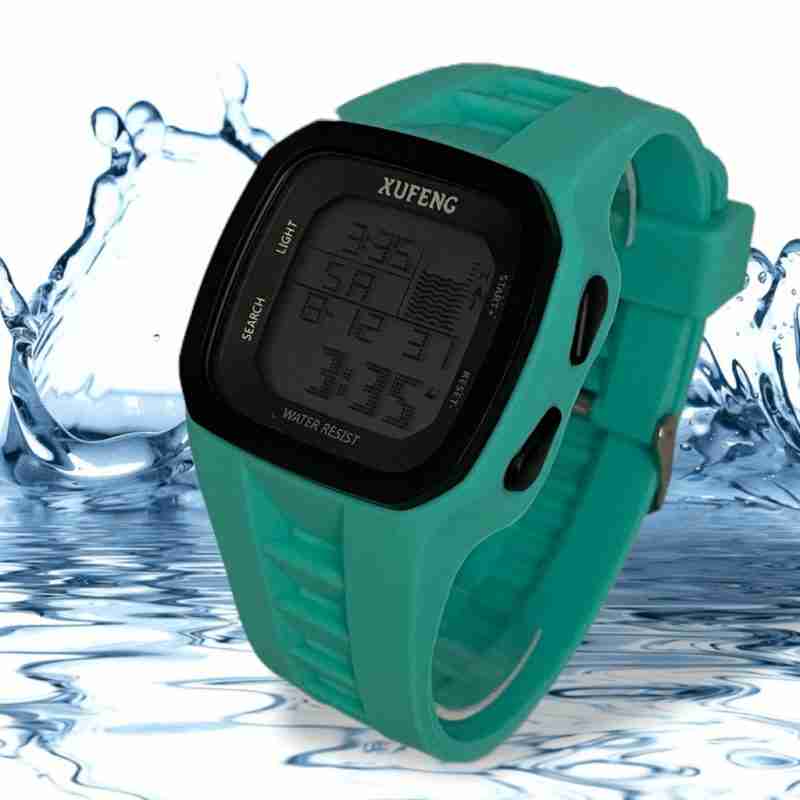 Relógio Digital Esportivo Xufeng A Prova D’ Água Pulseira Silicone