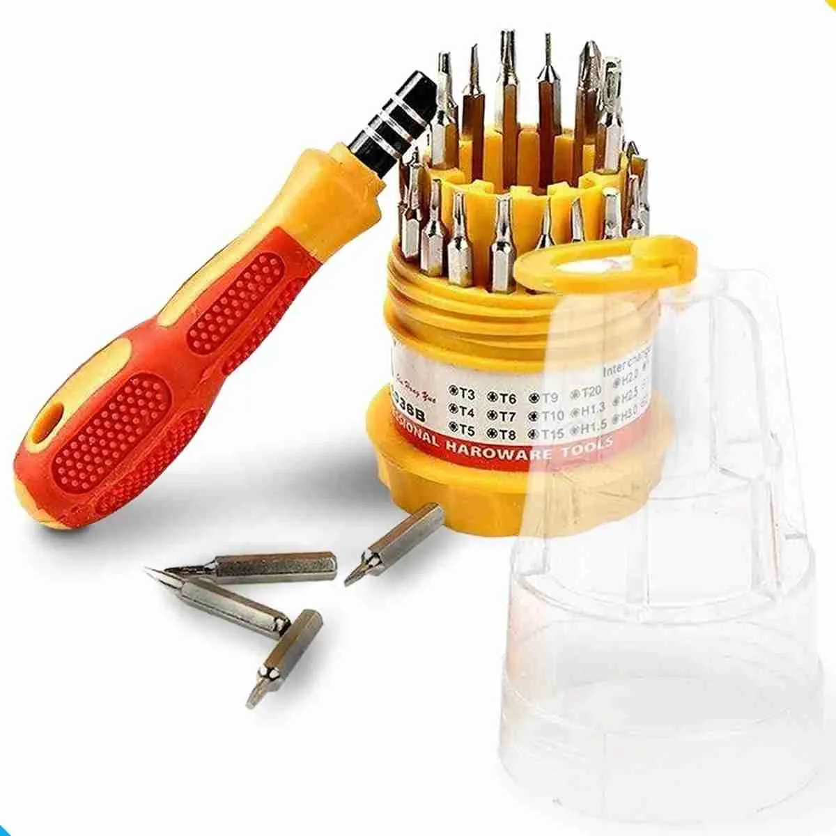 Mini Kit Ferramentas Chaves de Precisão Fenda Philips 30 Pontas - Imagem 2