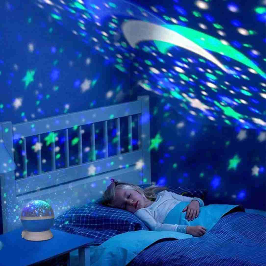 Luminária Projetor Estrela 360º Galaxy Abajur Star Master - Imagem 3