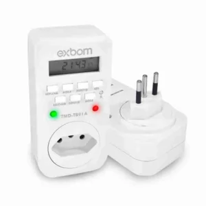 Aparelho Timer Temporizador Digital Bivolt Automático Com Visor LCD