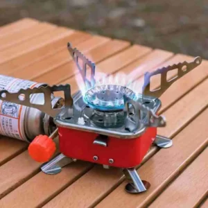 Mini Fogão Quadrado Dobrável Portátil