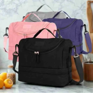 Bolsa Térmica Lancheira Térmica Com 2 Compartimentos