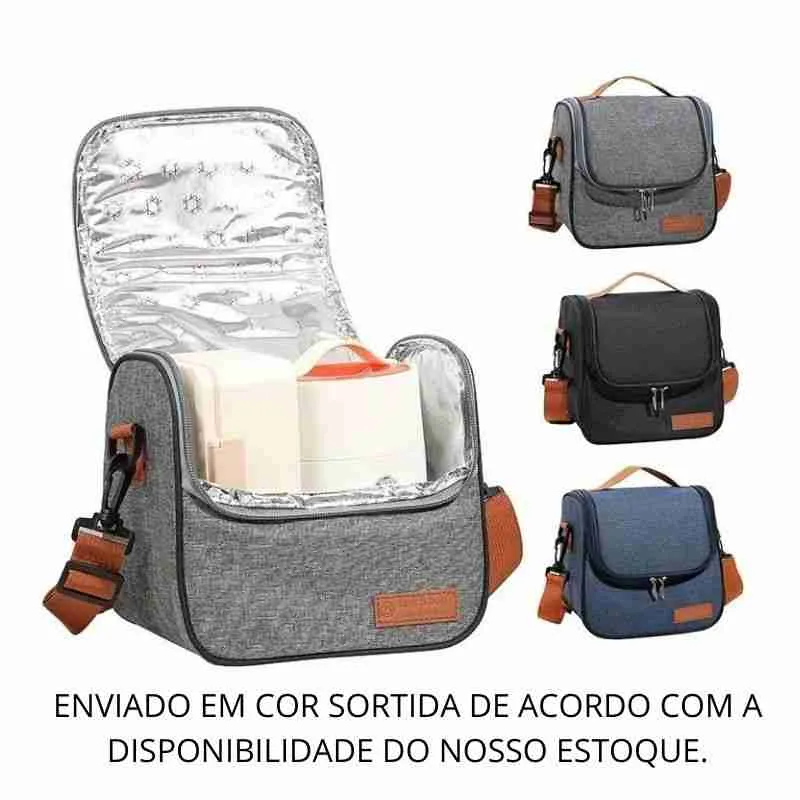 Bolsa Térmica Lancheira Com Alça Ajustavel - Imagem 9