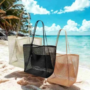 Bolsa Sacola Transparente Moda Praia E Piscina