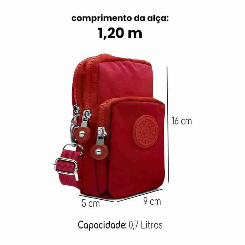Bolsa Bag Tiracolo Transversal - Imagem 9