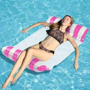 Boia Rede Cama Flutuante Inflável