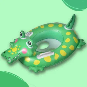 Boia Infantil Com Assento Salva Vidas Jacaré