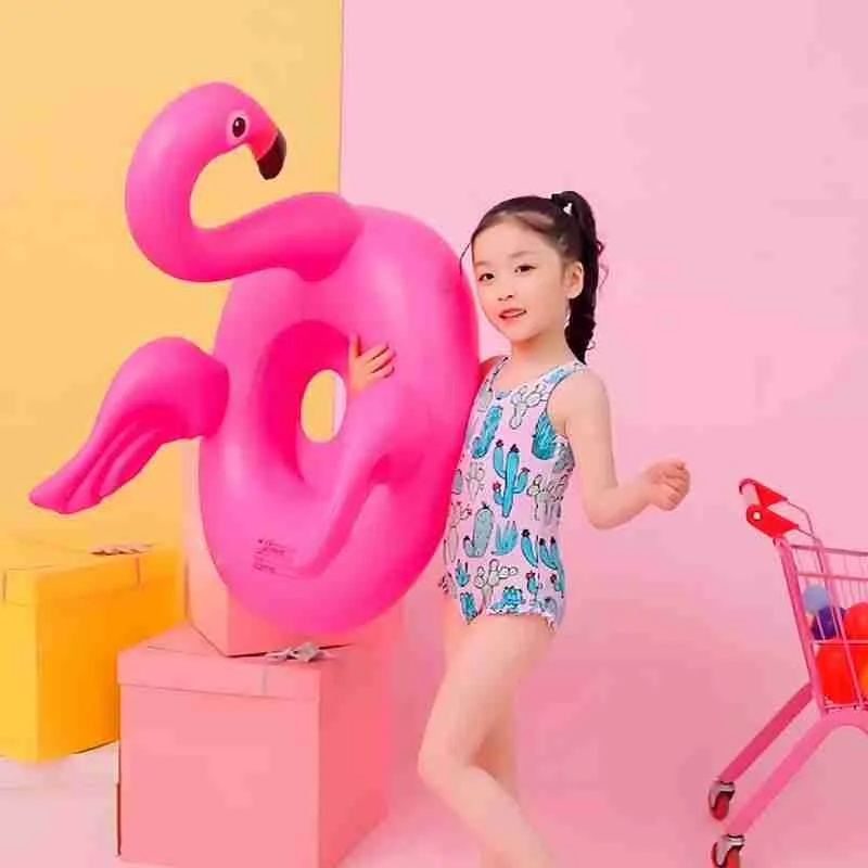 Boia Infantil Com Assento Flamingo - Imagem 3