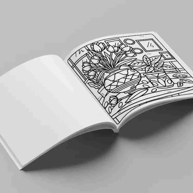 Livro De Colorir Cute & Comfy Tik Tok - Imagem 6