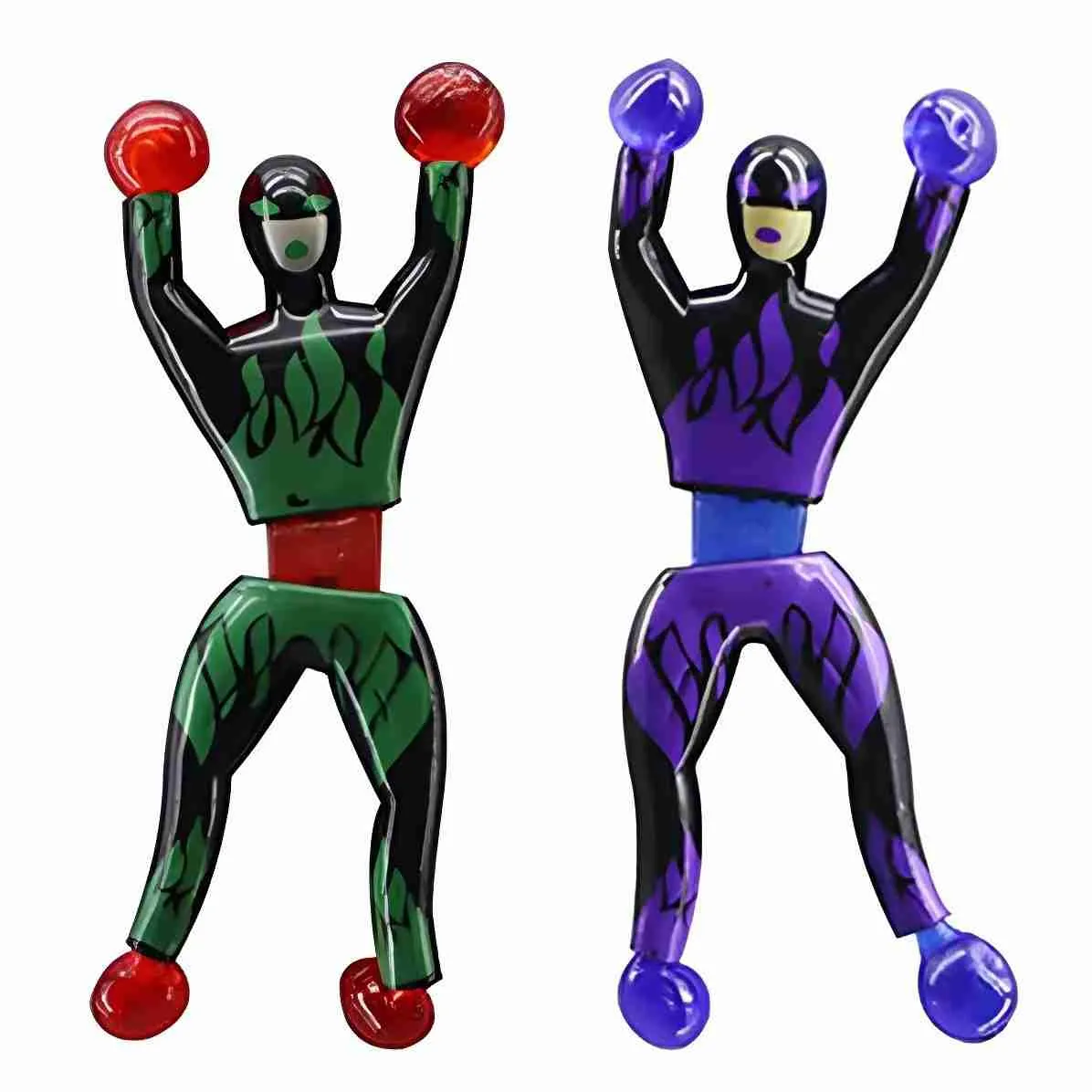 Boneco Super Ninjas Geleca Gruda Parede - Imagem 2