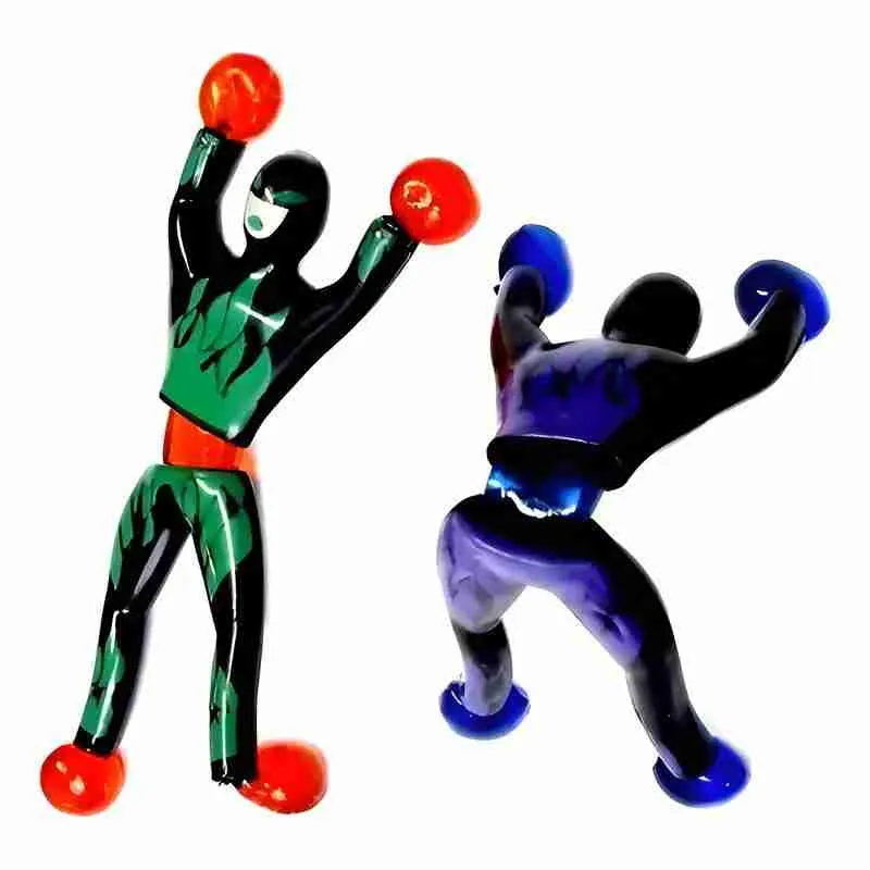 Boneco Super Ninjas Geleca Gruda Parede - Imagem 3