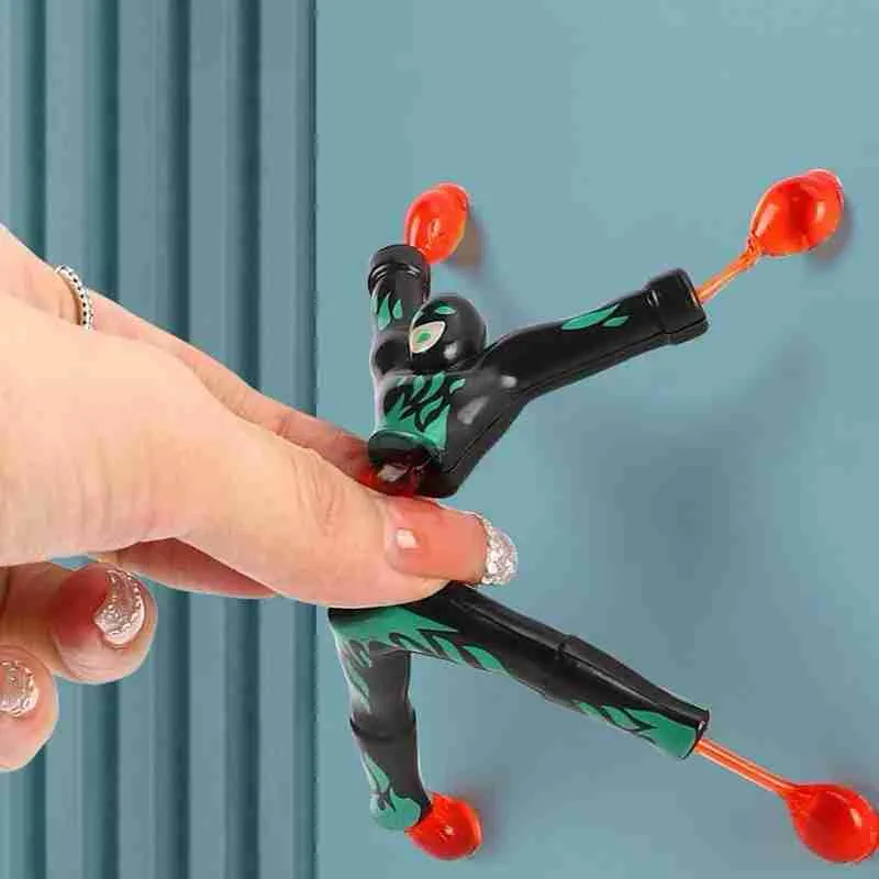 Boneco Super Ninjas Geleca Gruda Parede - Imagem 6