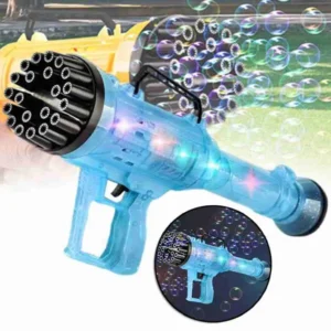Brinquedo Lançador de Bolhas Bubble Com 21 Furos – Cor Sortida