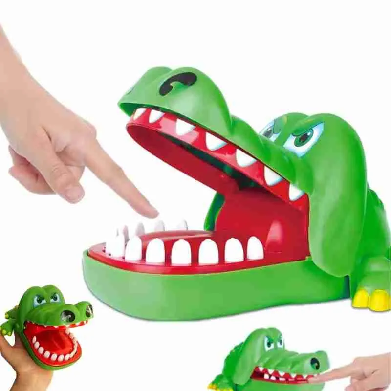 Brinquedo Jogo Divertido Jacaré Morde Dedo - Imagem 3