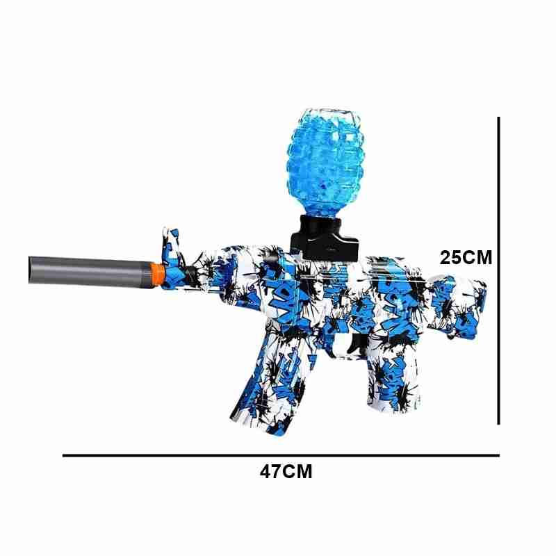 Arma Pistola Lançador de Bolinha de Gel Recarregável AK 47 - Imagem 11
