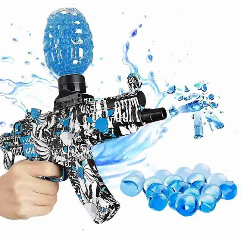 Arma Pistola Lançador de Bolinha de Gel Recarregável AK 47 - Imagem 2